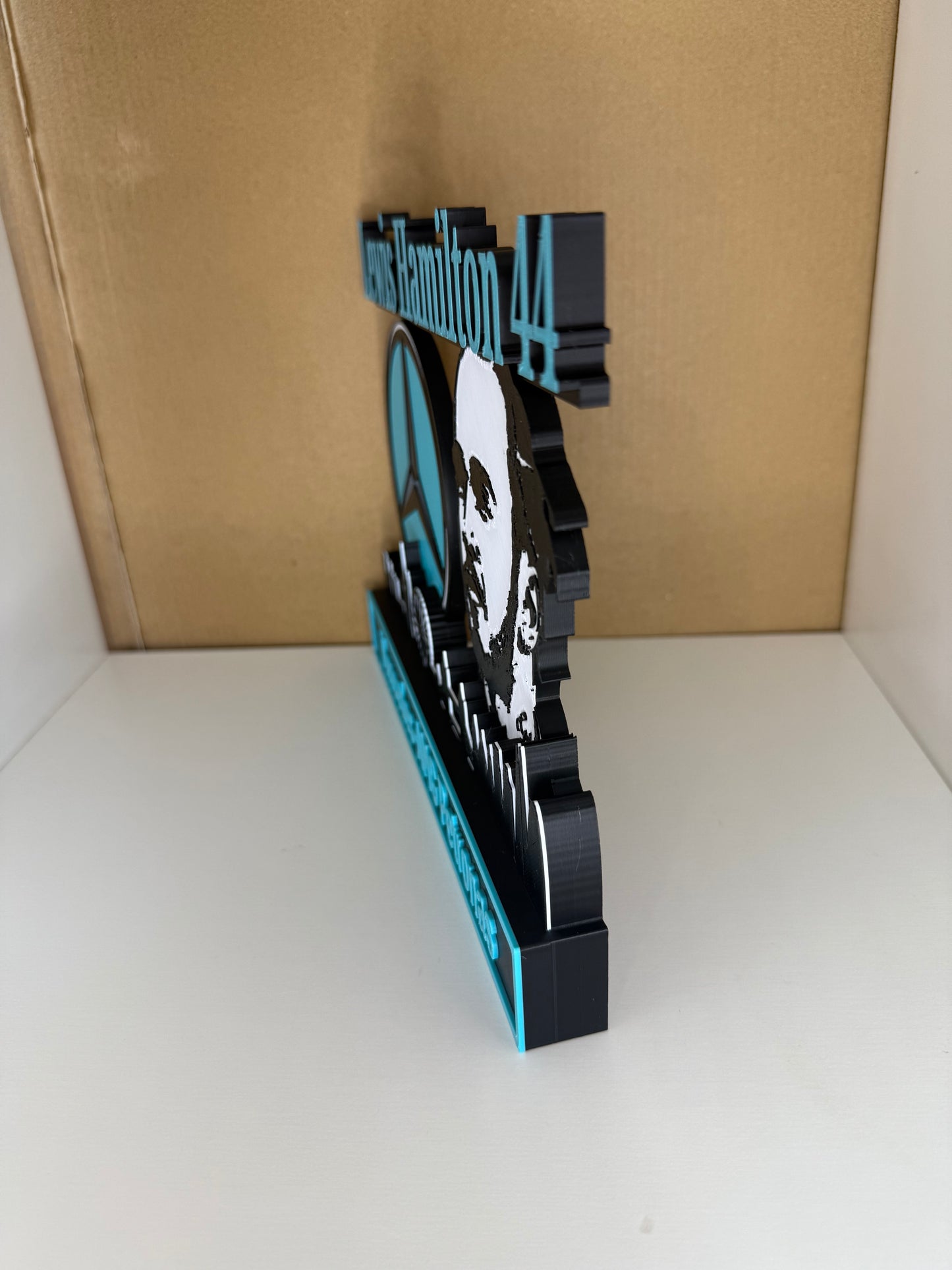 Lewis Hamilton Skyline Plaque