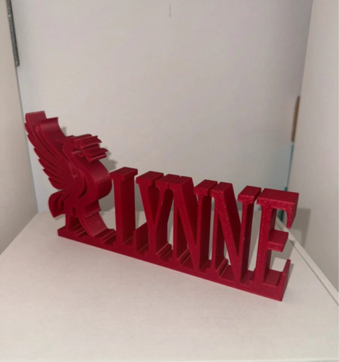 Liverpool Liverbird Custom Name Plaque