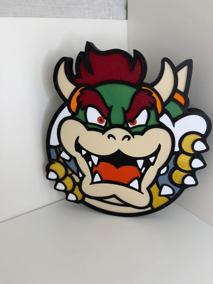 Bowser Wall Art