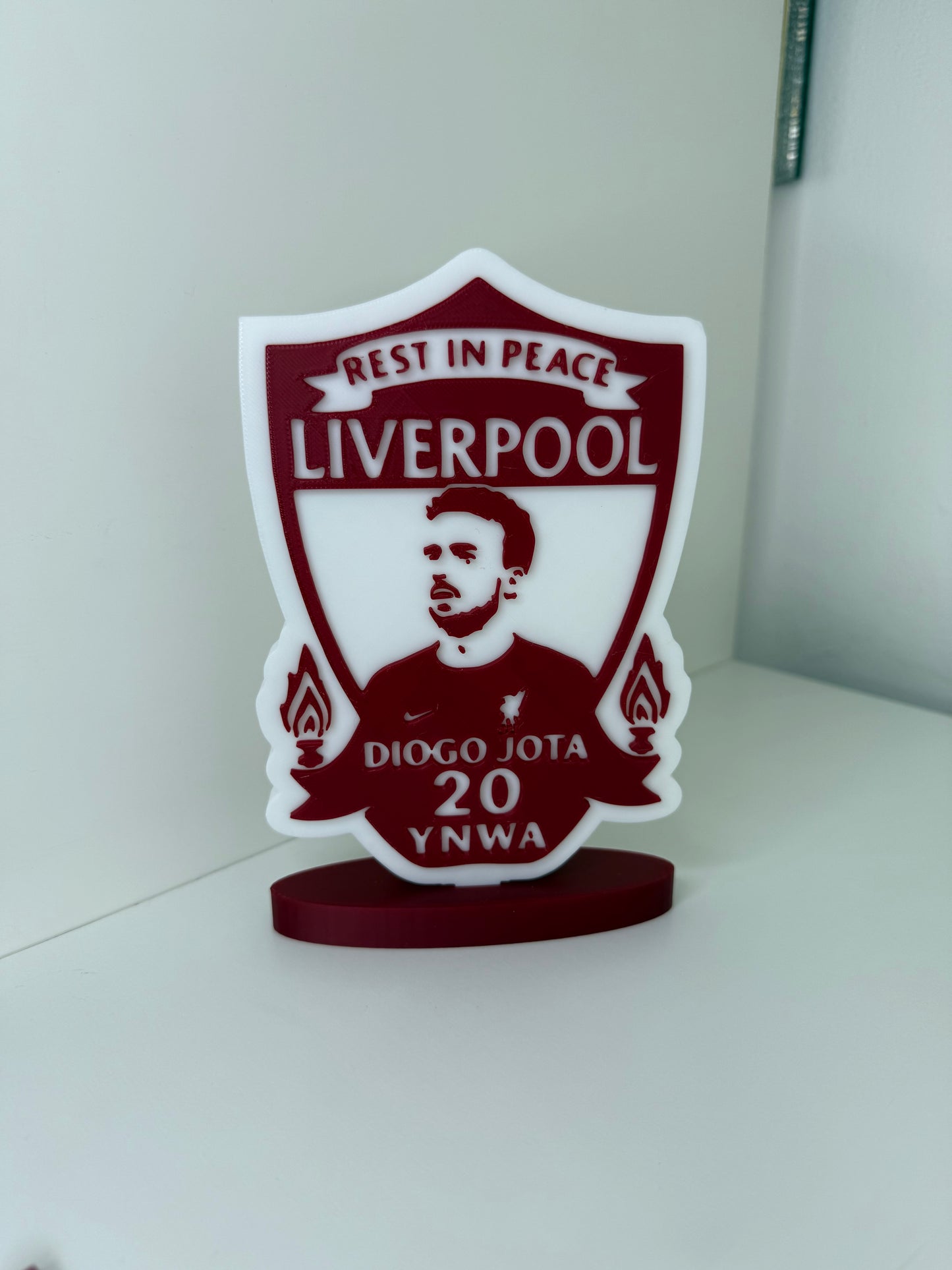 Rest In Peace Diogo Jota Freestanding Plaque
