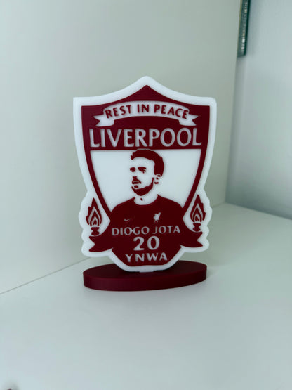 Rest In Peace Diogo Jota Freestanding Plaque
