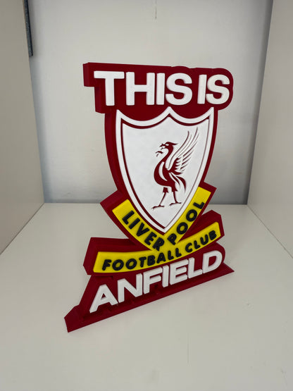 This Is Anfield Plaque