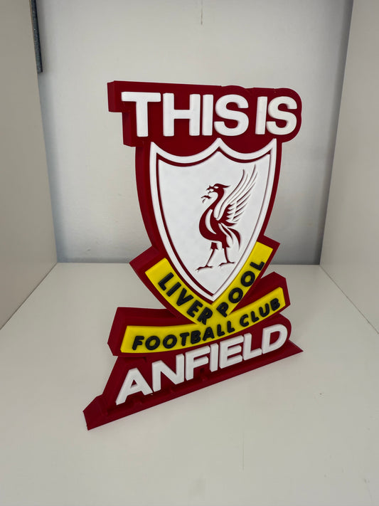 This Is Anfield Plaque