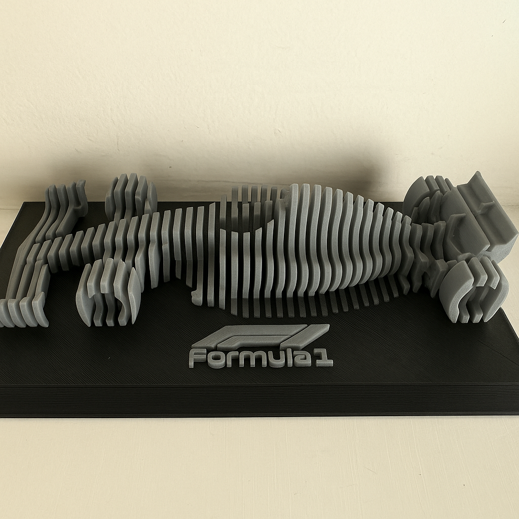 Layered F1 Car