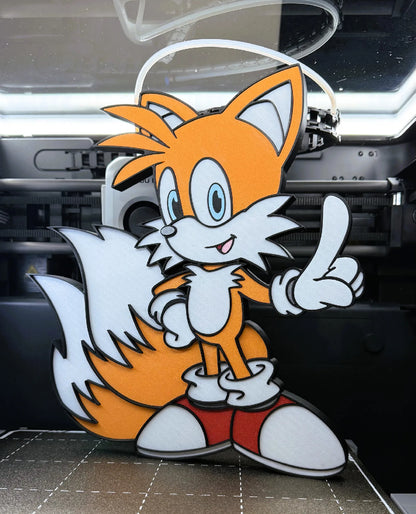 Tails Wall Art