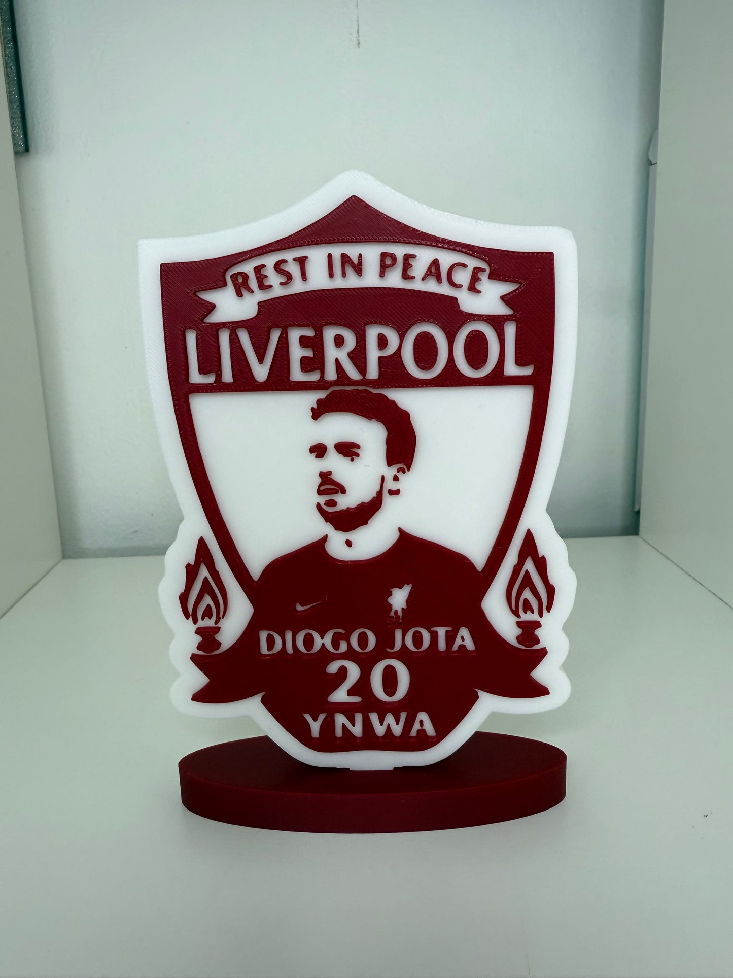 Rest In Peace Diogo Jota Freestanding Plaque