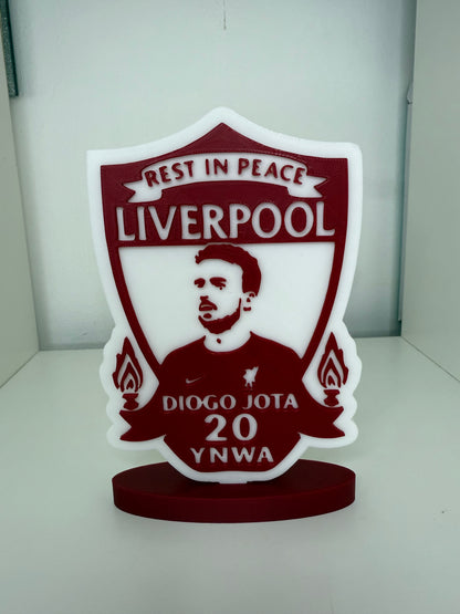 Rest In Peace Diogo Jota Freestanding Plaque