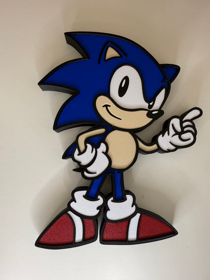 Sonic Wall Art