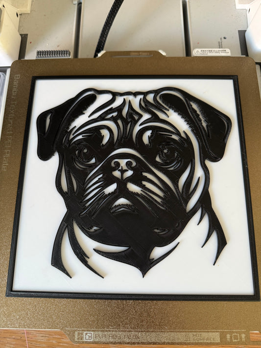 Pug Wall Art