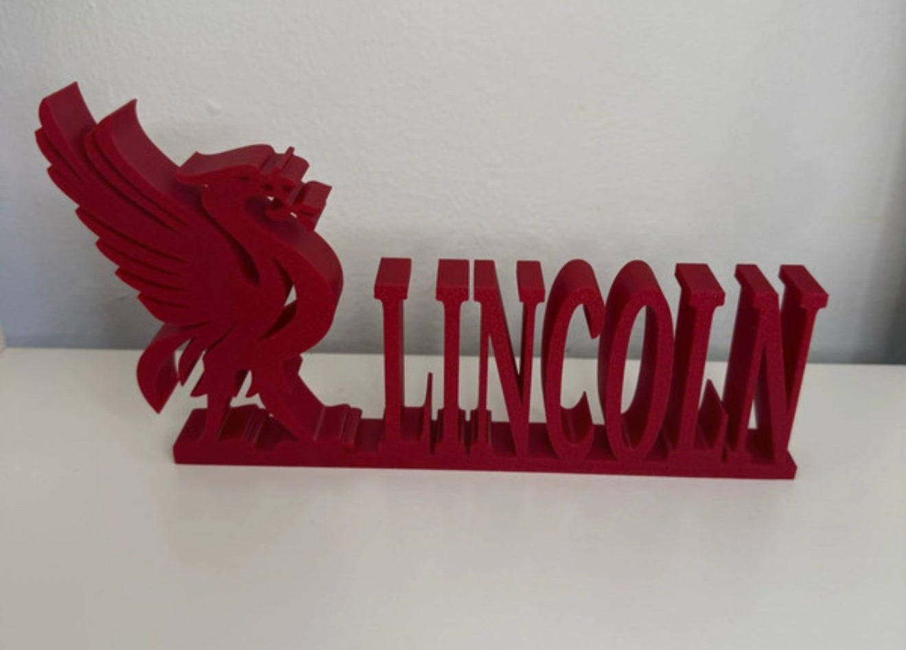 Liverpool Liverbird Custom Name Plaque